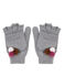 Mädchen Handschuhe grau SUBWAY CHINE