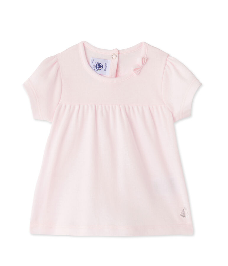 Baby-M&auml;dchen-T-Shirt rosa Vienne