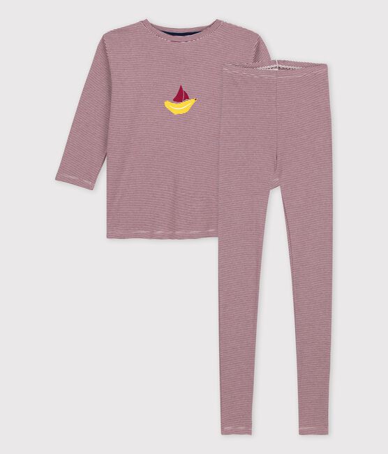 Pyjama Tajinebanane × Petit Bateau POSH/ MARSHMALLOW