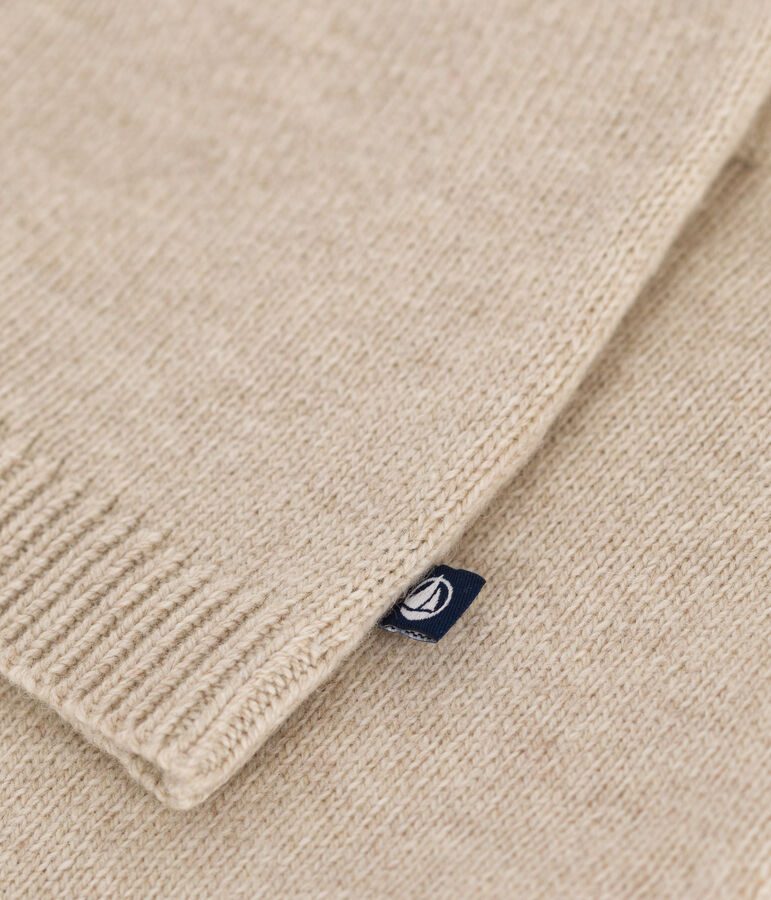 2-teiliges Baby-Strickset naturfarben/rosa