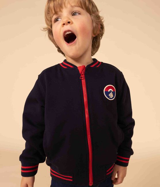 Teddy aus dichtem Jersey für Kinder/Jungen blau SMOKING