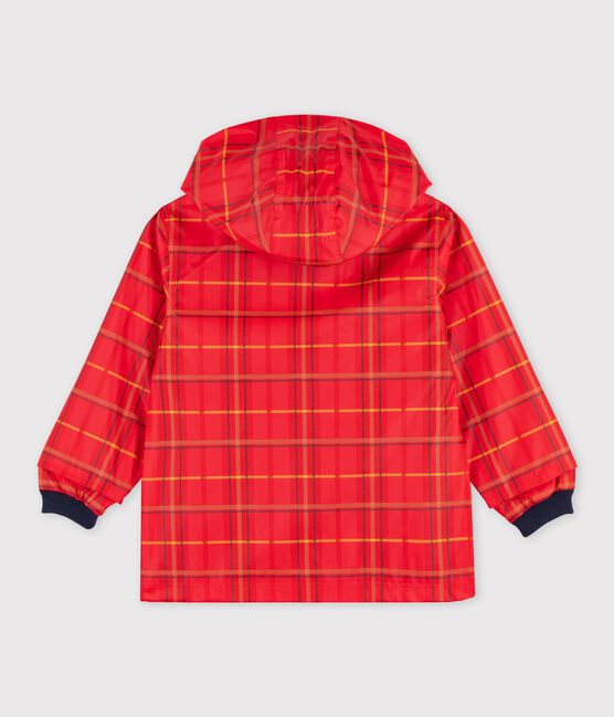 Kinder-Regenjacke mit Karomuster unisex SIGNAL