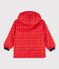 Kinder-Regenjacke mit Karomuster unisex SIGNAL