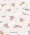 Bedruckter Baby-Kurzoverall aus Baumwolle weiss MARSHMALLOW/weiss MULTICO