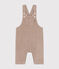 Baby-Latzhose aus Cord HUITRE