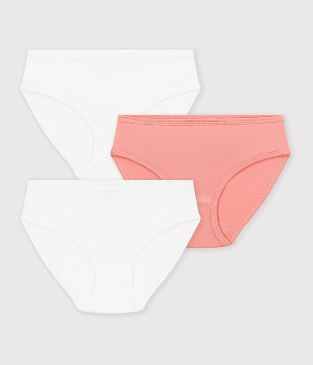 Lot de 3 culottes en coton vielfarbig