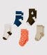 5er-Set Socken