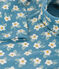 Kinder-Rollkragenshirt aus Baumwolle mit Blumenmuster für Mädchen POLOCHON/ MULTICO