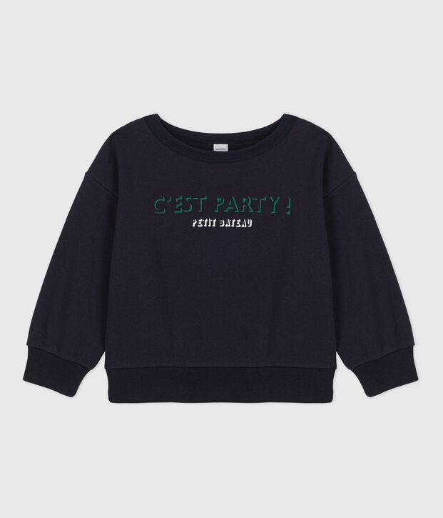 Bedrucktes Kinder-Sweatshirt aus Molton SMOKING