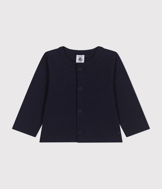 Baby-Cardigan aus Baumwolle blau SMOKING