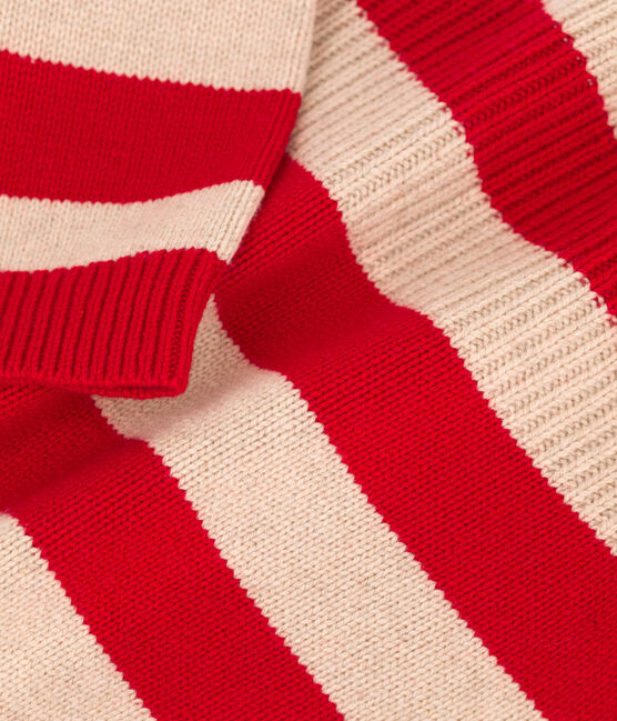 Gestreifter Kinderpullover aus Wolle und Baumwolle für Jungen TRENCH/ STOP