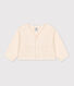 Baby-Cardigan aus Musselinstoff