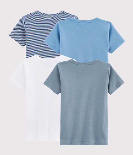 Überraschungsset mit 4 kurzärmeligen T-Shirts für Jungen variante 1