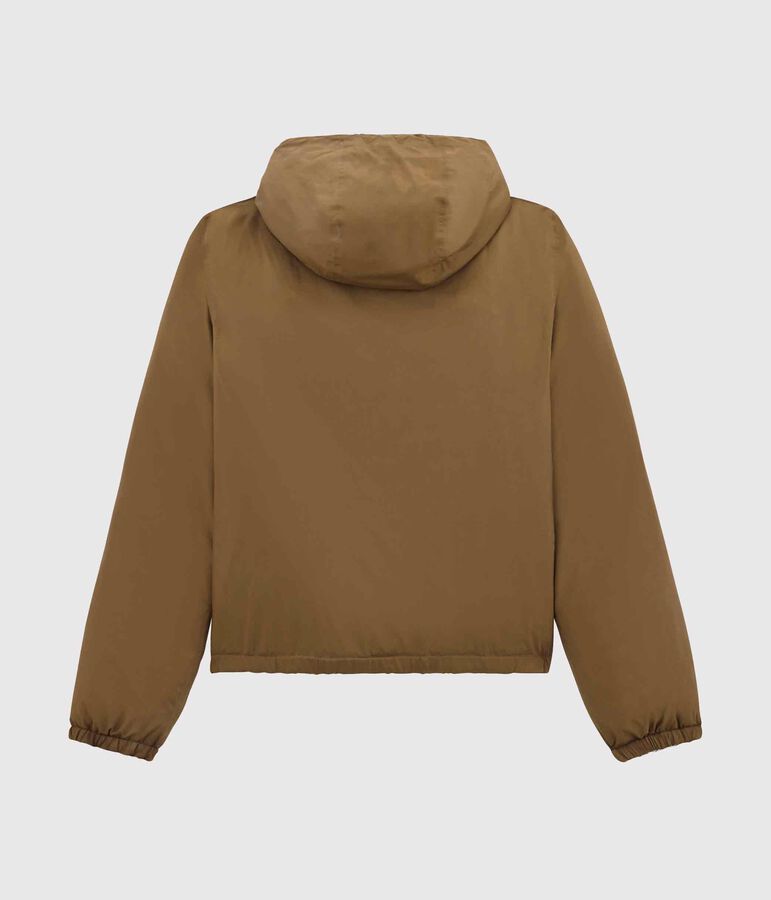 Warme Windjacke unisex braun BRINDILLE