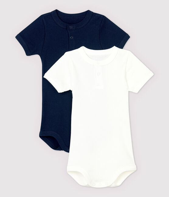 2er-Set kurzärmelige Baby-Bodys variante 1