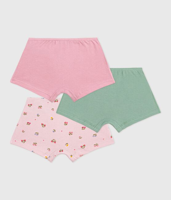 Set Kinder-Shortys aus Baumwolle mit Blumenmuster variante 1