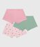 Set Kinder-Shortys aus Baumwolle mit Blumenmuster variante 1