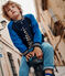 Kinder College-Jacke aus Molton für Jungen SMOKING/ CALVIN