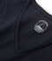 Langärmliges T-Shirt aus Sea Island-Baumwolle für Damen blau MARINE