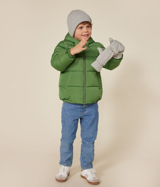 Kinder-Winterjacke für Mädchen und Jungen grün PALMERAIE