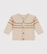 Cardigan aus Strick mit Wollanteil