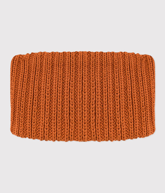 Snood aus Strick mit Fleece-Futter für Jungen und Mädchen braun ECUREUIL