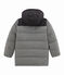 Jungen Daunenjacke aus wasserabweisendem Flanell grau SUBWAY CHINE