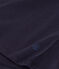 Damen-T-Shirt LE DROIT aus Baumwolle mit Rundhalsausschnitt blau SMOKING