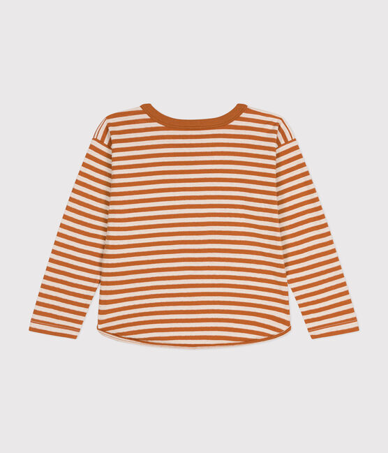 Langärmeliges Kinder-T-Shirt aus Doppeljersey ECUREUIL/ AVALANCHE
