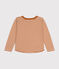 Langärmeliges Kinder-T-Shirt aus Doppeljersey ECUREUIL/ AVALANCHE