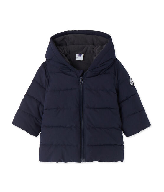 Baby-Jungen-Winterjacke blau SMOKING