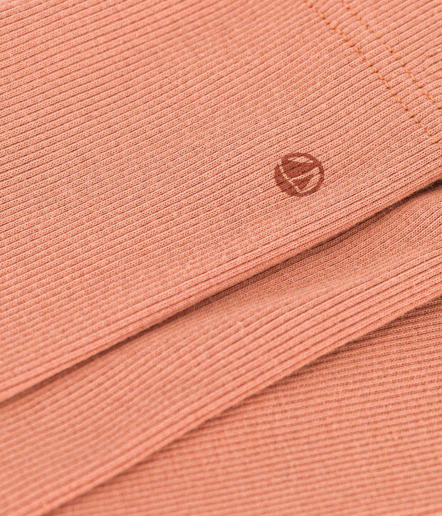 Baby-Leggings aus Baumwolle rosa
