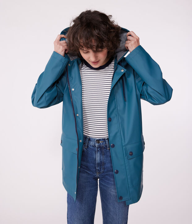 Ikonische Regenjacke Damen/Herren gr&uuml;n
