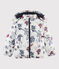 Kinder-Jacke für Mädchen beige COQUILLE/weiss MULTICO