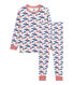 Rippstrick-Pyjama für kleine Jungen