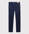 Kinder-Slim-Jeans für Mädchen blau DENIM BLEU FONCE