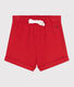Baby-Shorts aus einfarbiger Baumwolle