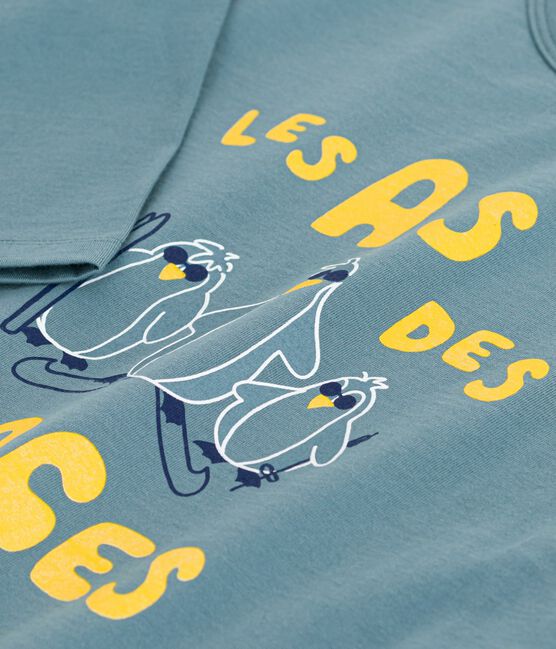 Langärmeliges Kinder-T-Shirt aus bedruckter Baumwolle GOBELIN