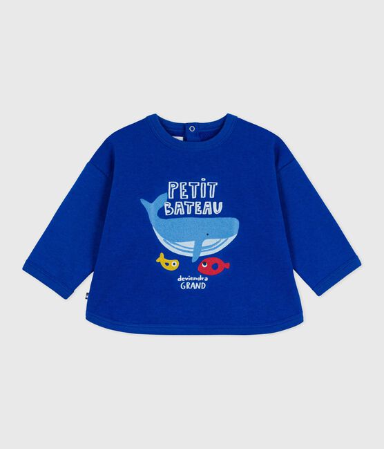 Baby-Sweatshirt aus Baumwolle mit Walmotiv OLYMPIC