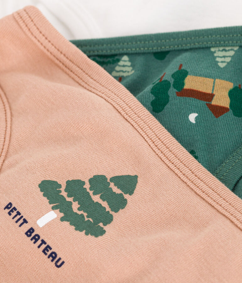 3er-Set Baumwollslips f&uuml;r Kinder vielfarbig