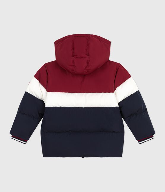 Kinder-Winterjacke im Colorblock blau SMOKING/weiss MULTICO