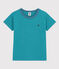Gestreiftes Kinder-T-Shirt aus Baumwolle für Jungen grün LAVIS/blau VERDE