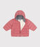 Baby-Anorak mit Fleece-Futter rosa ROSEWOOD