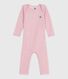 Langbeiniger Baby-Body aus Wolle und Baumwolle