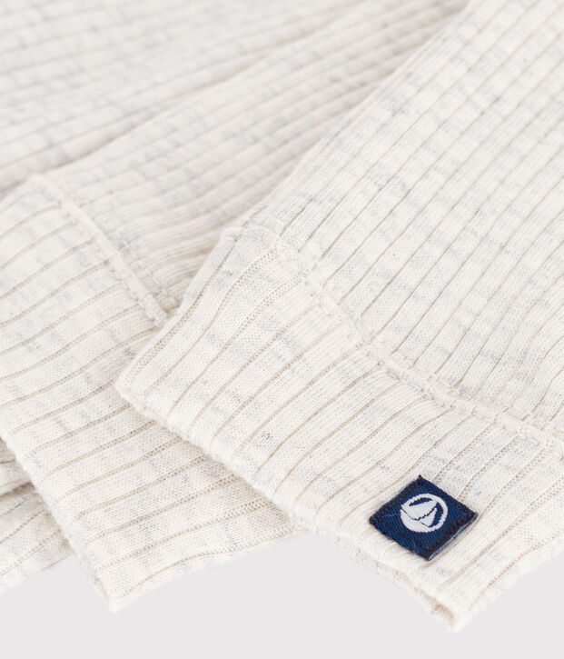 Baby-Leggings aus einfarbiger Baumwolle MONTELIMAR CHINE