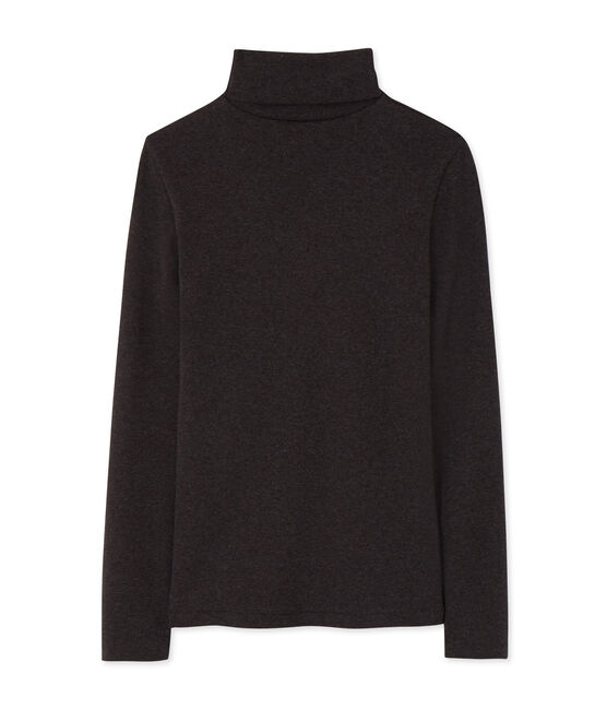 Unterziehpullover für Damen grau CITY CHINE