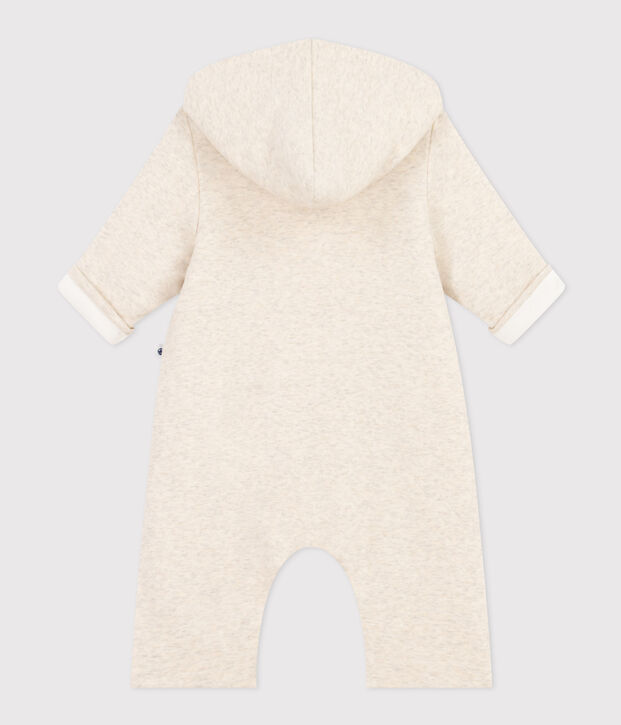 Langer wattierter Baby-Overall aus Baumwolle mit Kapuze MONTELIMAR CHINE