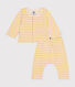 2-teiliges Baby-Set aus aufgerautem Molton