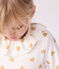Kinder-Pyjama aus Nicki mit goldenem Herzmotiv MILK/ DORE