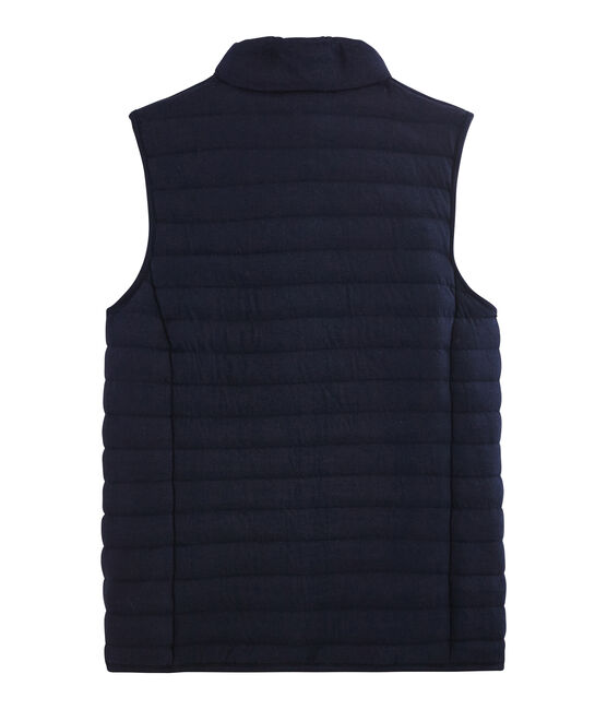 Ärmellose Daunenjacke aus Doppeljersey für Damen blau SMOKING